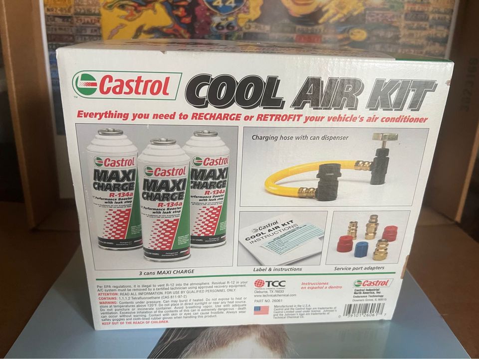 NOS Johnsen's Complete R-12 to R-134a Refrigerant Conversion Retrofit