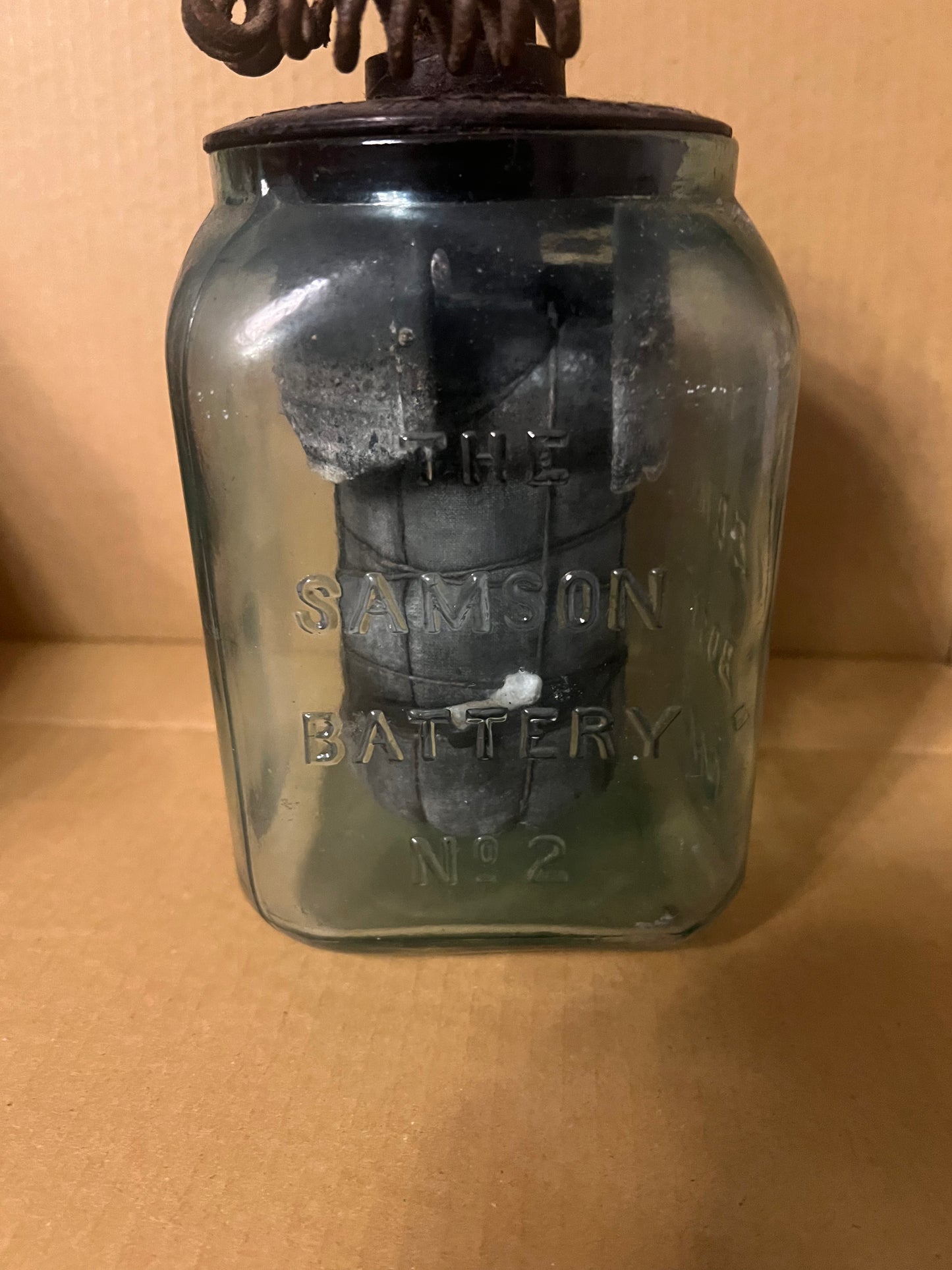 The SAMSON GLASS JAR BATTERY No2