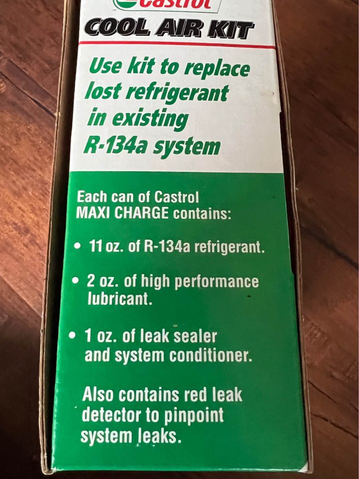 NOS Johnsen's Complete R-12 to R-134a Refrigerant Conversion Retrofit