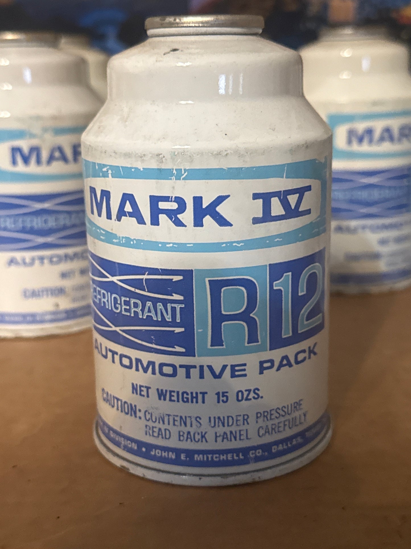 one Mark IV Nos refrigerant r-12 15 oz can classic car freon
