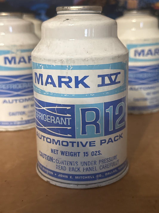 one Mark IV Nos refrigerant r-12 15 oz can classic car freon