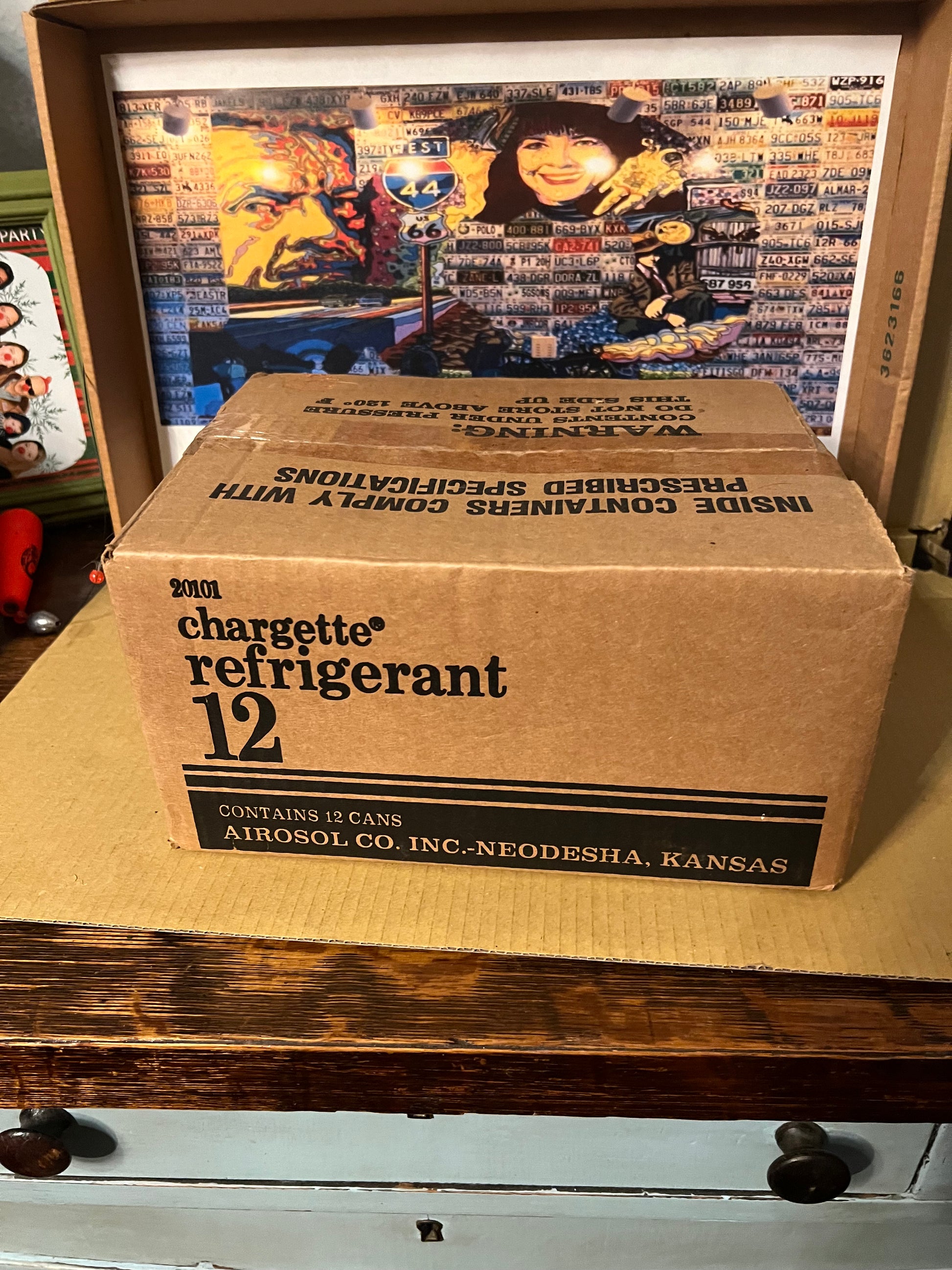 Refrigerant R123 1 full case Genuine usa made 12oz cans refrigerant R12 12 cans ...