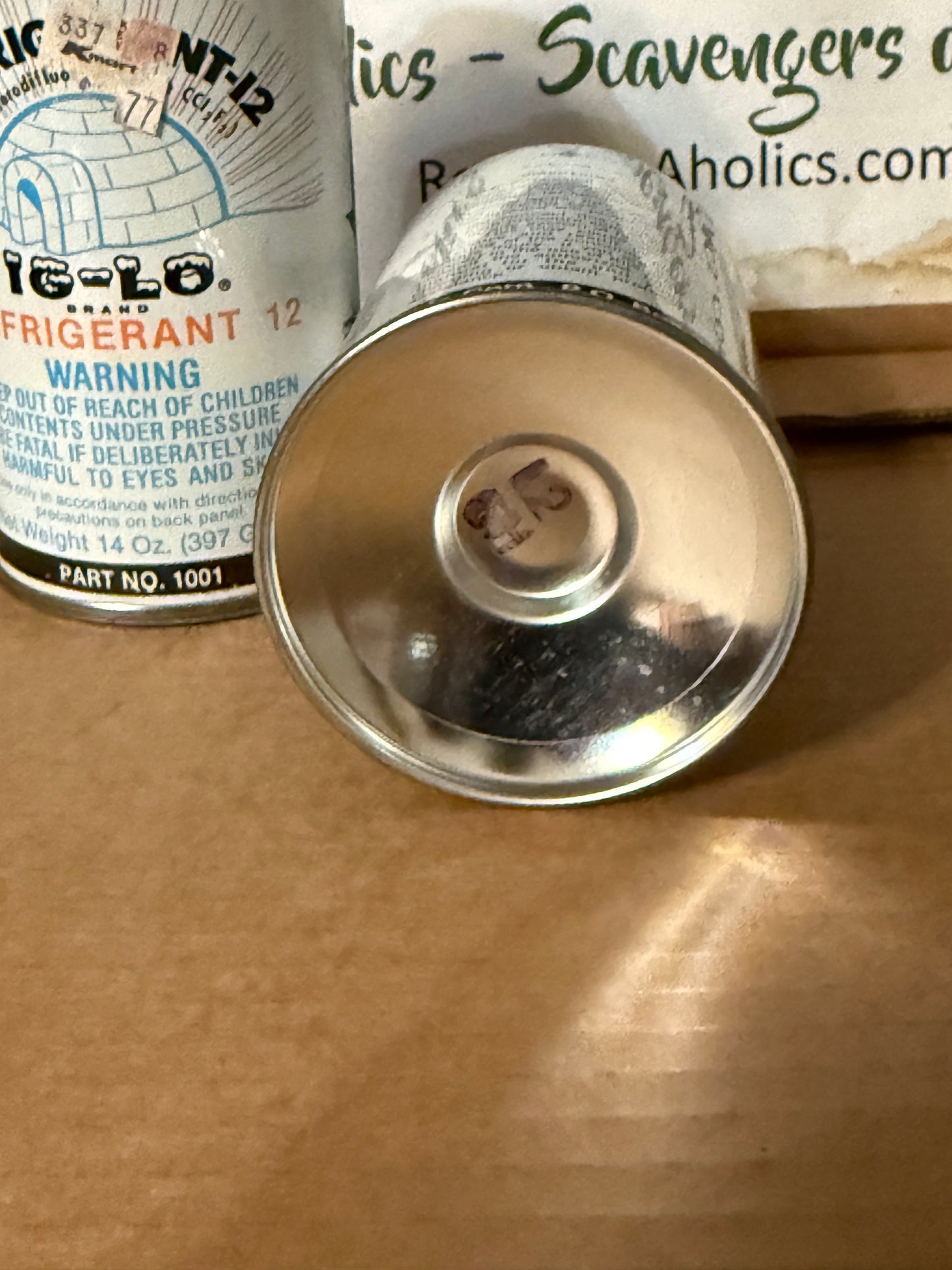 IG-LO  R12 Refrigerant. (3) 14oz cans. New Old Stock classic car refrigerant