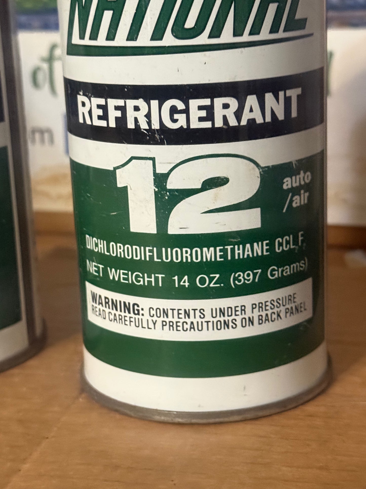 4-14oz cans Refrigerant R-12 COLD AIR CONDITIONING Auto A/c freon
